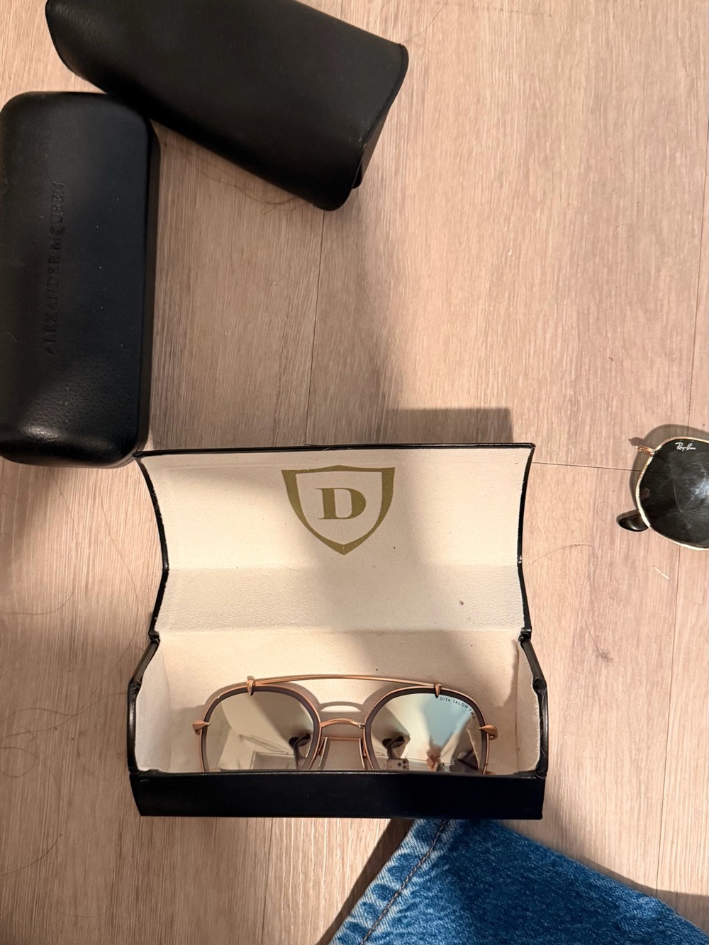 Dita Sunglasses in Rose Gold